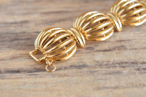 Chunky Golden Monet Bracelet